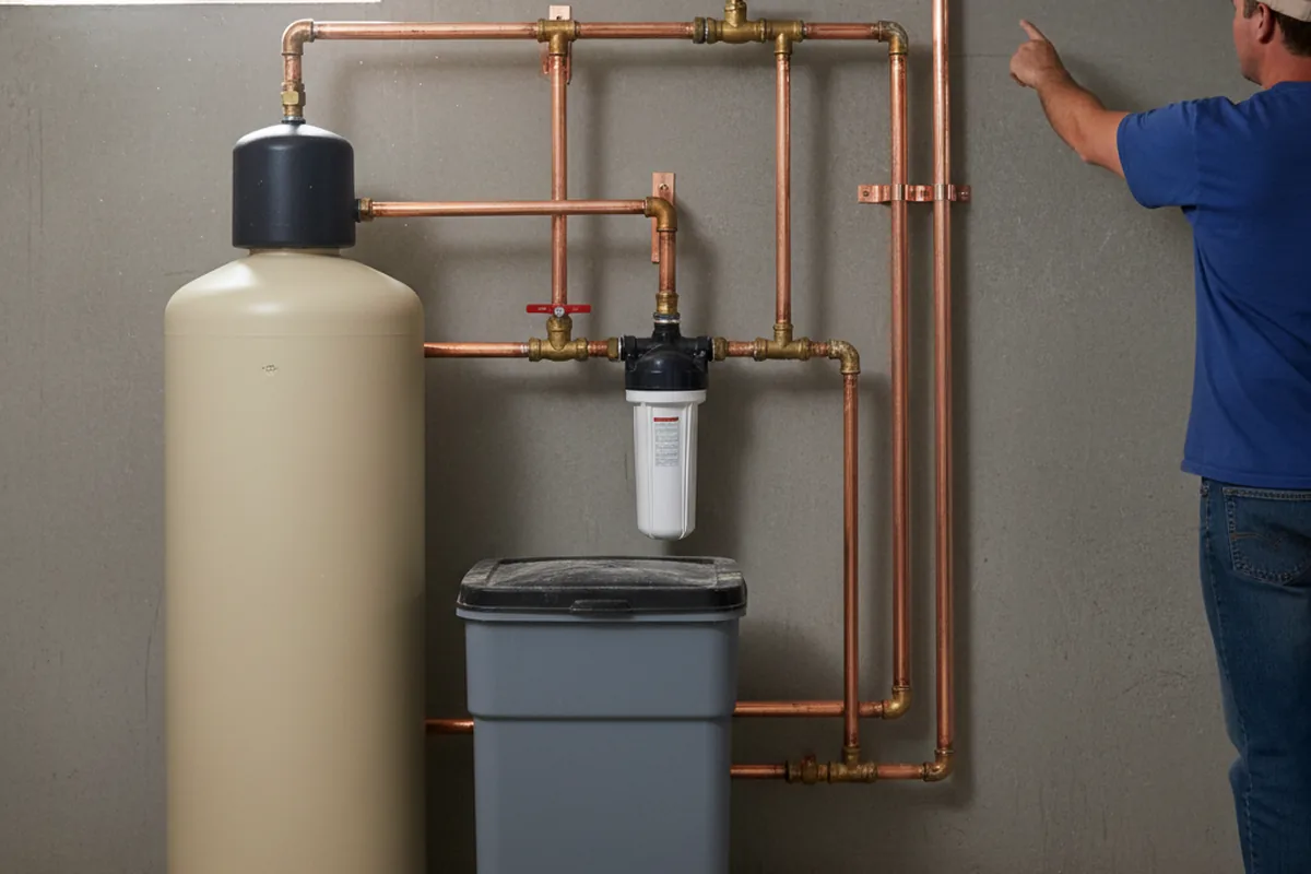 Whole-house water treatment system installed in Phelps